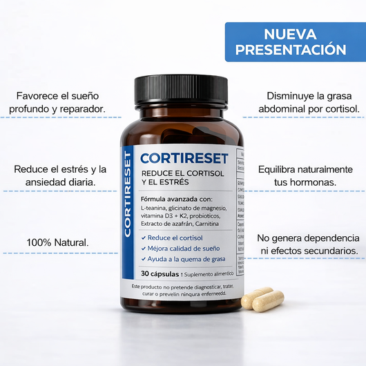 CORTISOL RESET | Tu aliado natural contra el insomnio y el exceso de cortisol