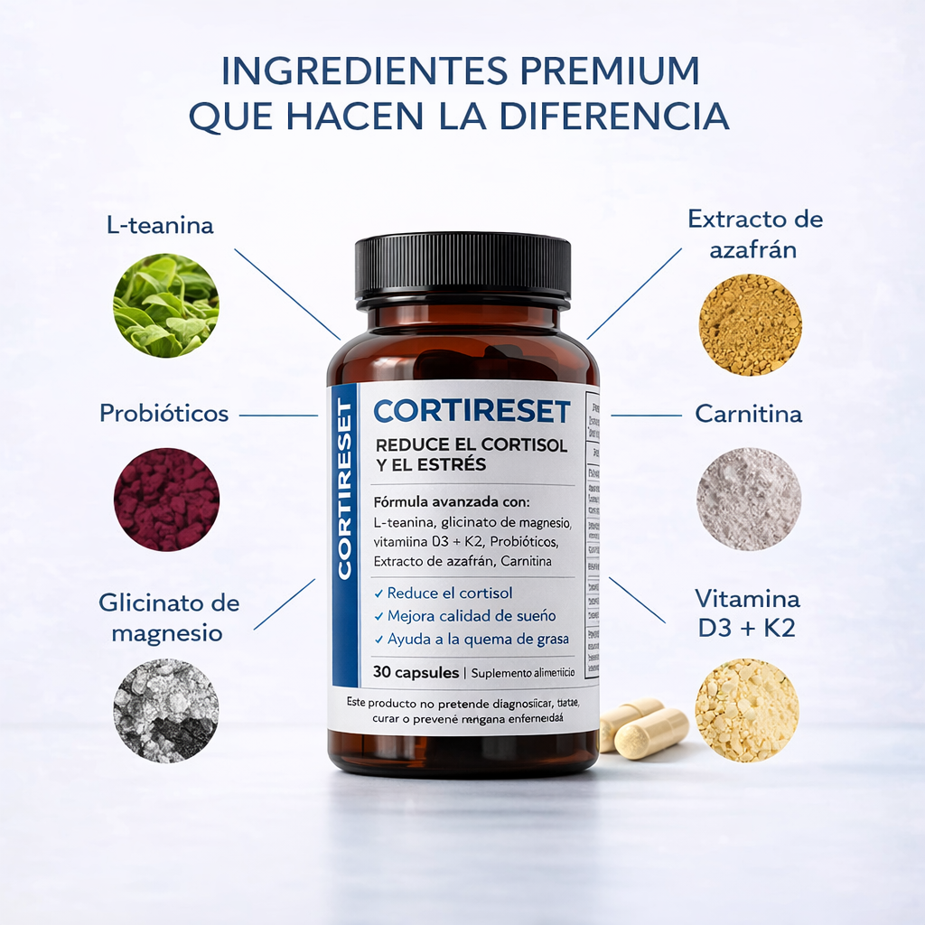 CORTISOL RESET | Tu aliado natural contra el insomnio y el exceso de c ...