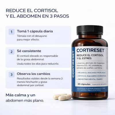 CORTISOL RESET | Tu aliado natural contra el insomnio y el exceso de cortisol