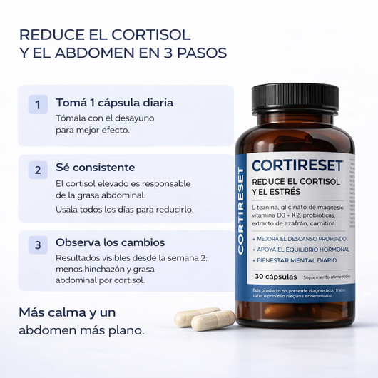 CORTISOL RESET | Tu aliado natural contra el insomnio y el exceso de cortisol