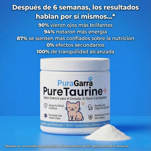 PureTaurine+ - Suplemento Nº 1 Recomendado Por Veterinarios