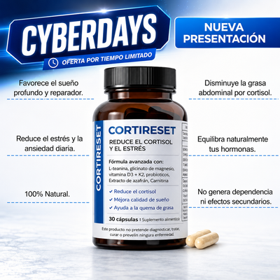 CORTISOL RESET | Tu aliado natural contra el insomnio y el exceso de cortisol